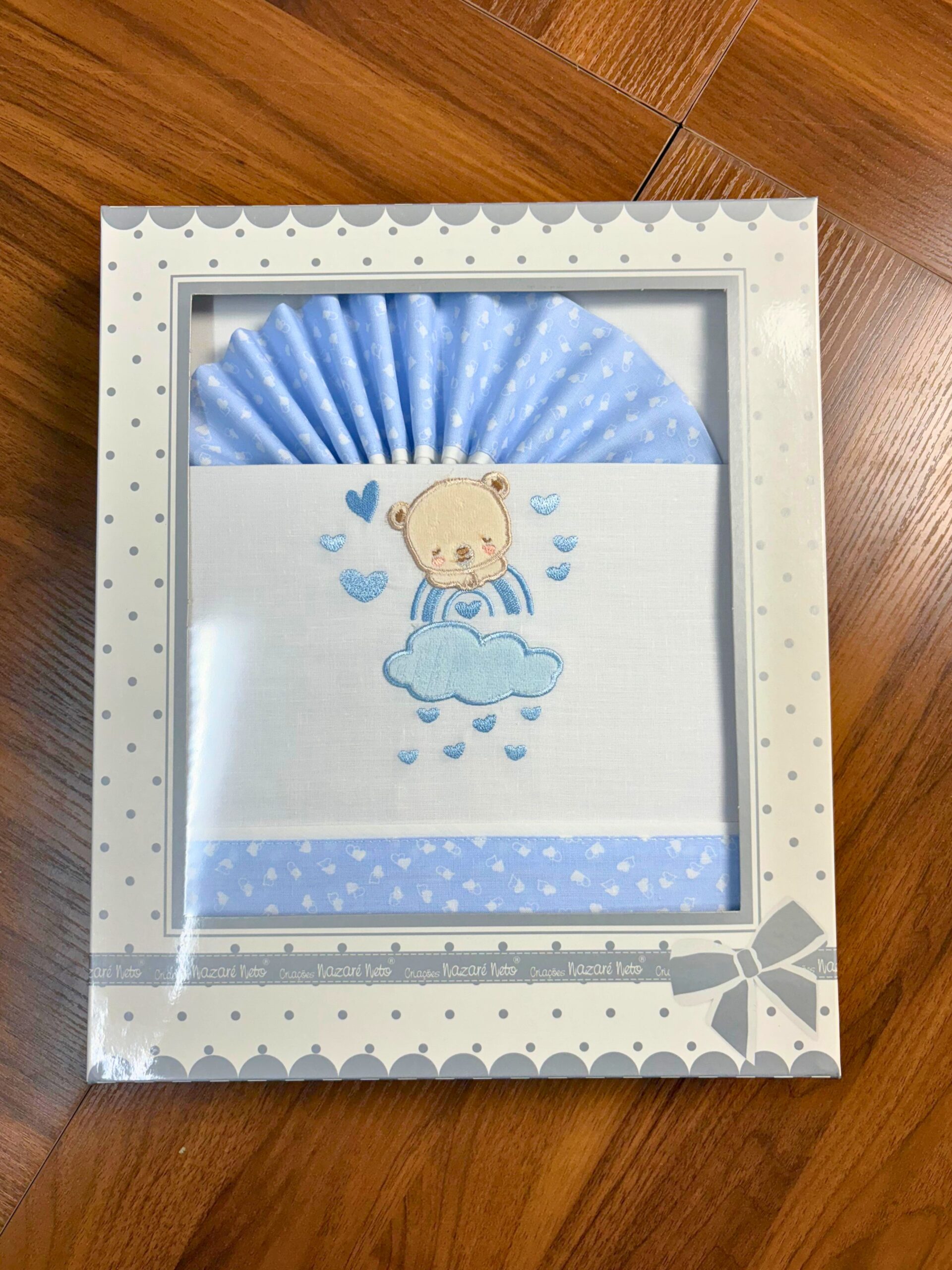 Jogo de Bebé de Algodão - Ursinho Arco Iris - Image 3