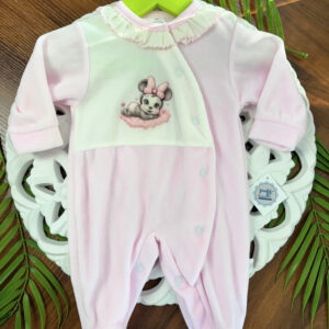 Babygrow de Veludo Minnie Vintage