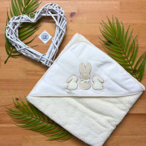 Toalha de Banho - 3 Coelhinhos