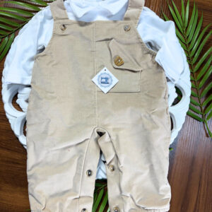 Jardineiras com Bolso de Menino