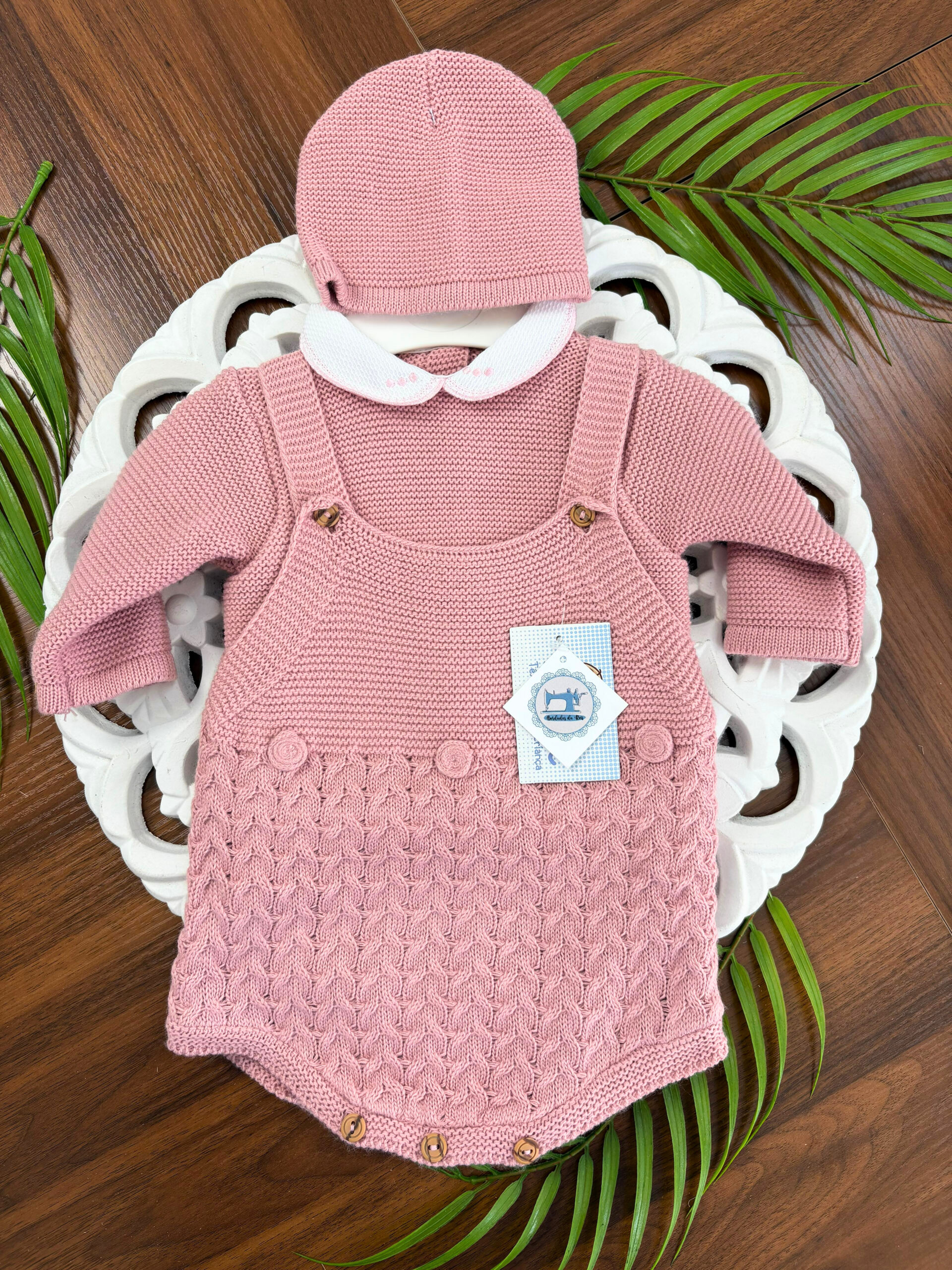 Fofo de Malha de 2 Peças