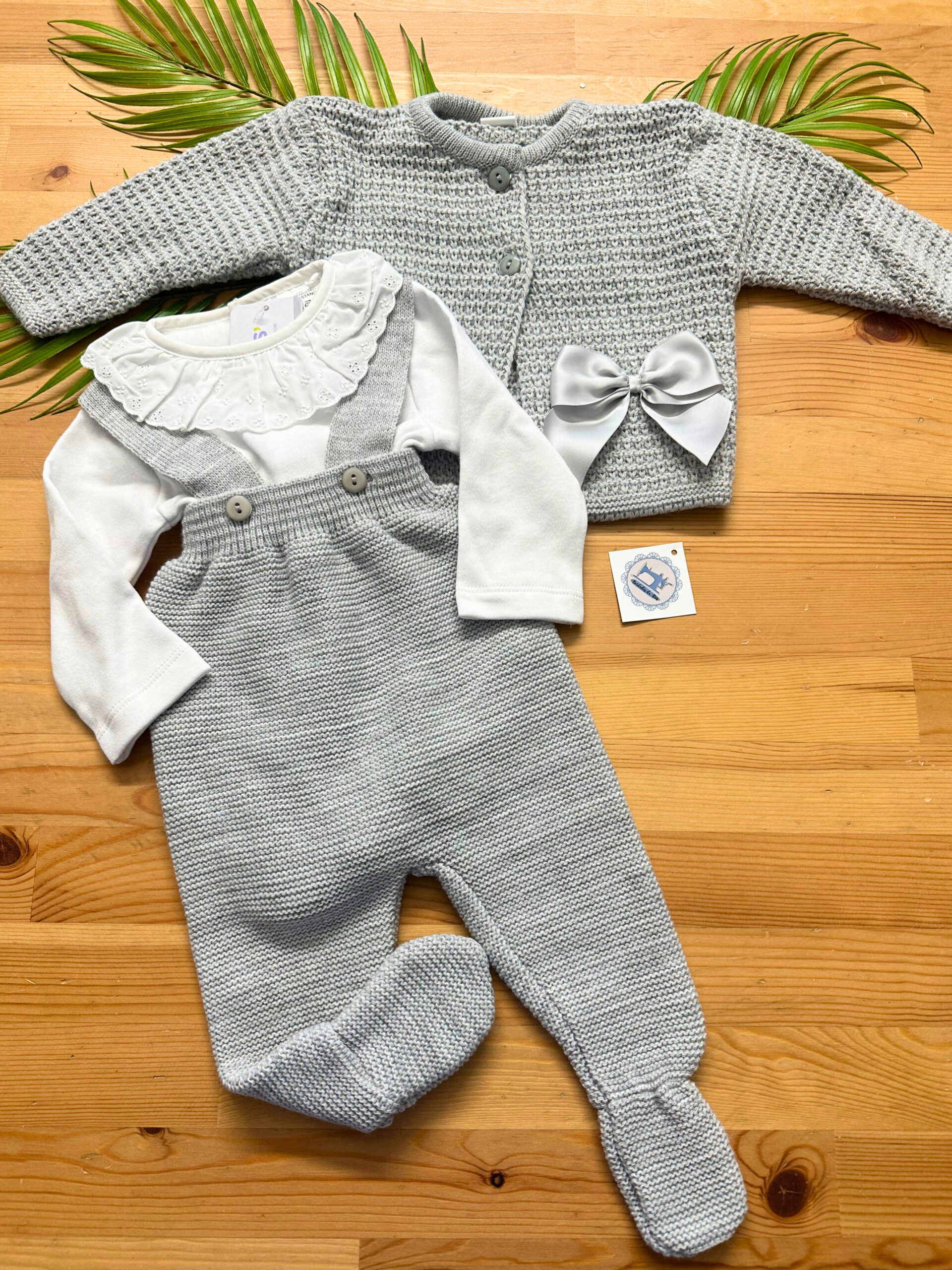 Conjunto de Malha de menina