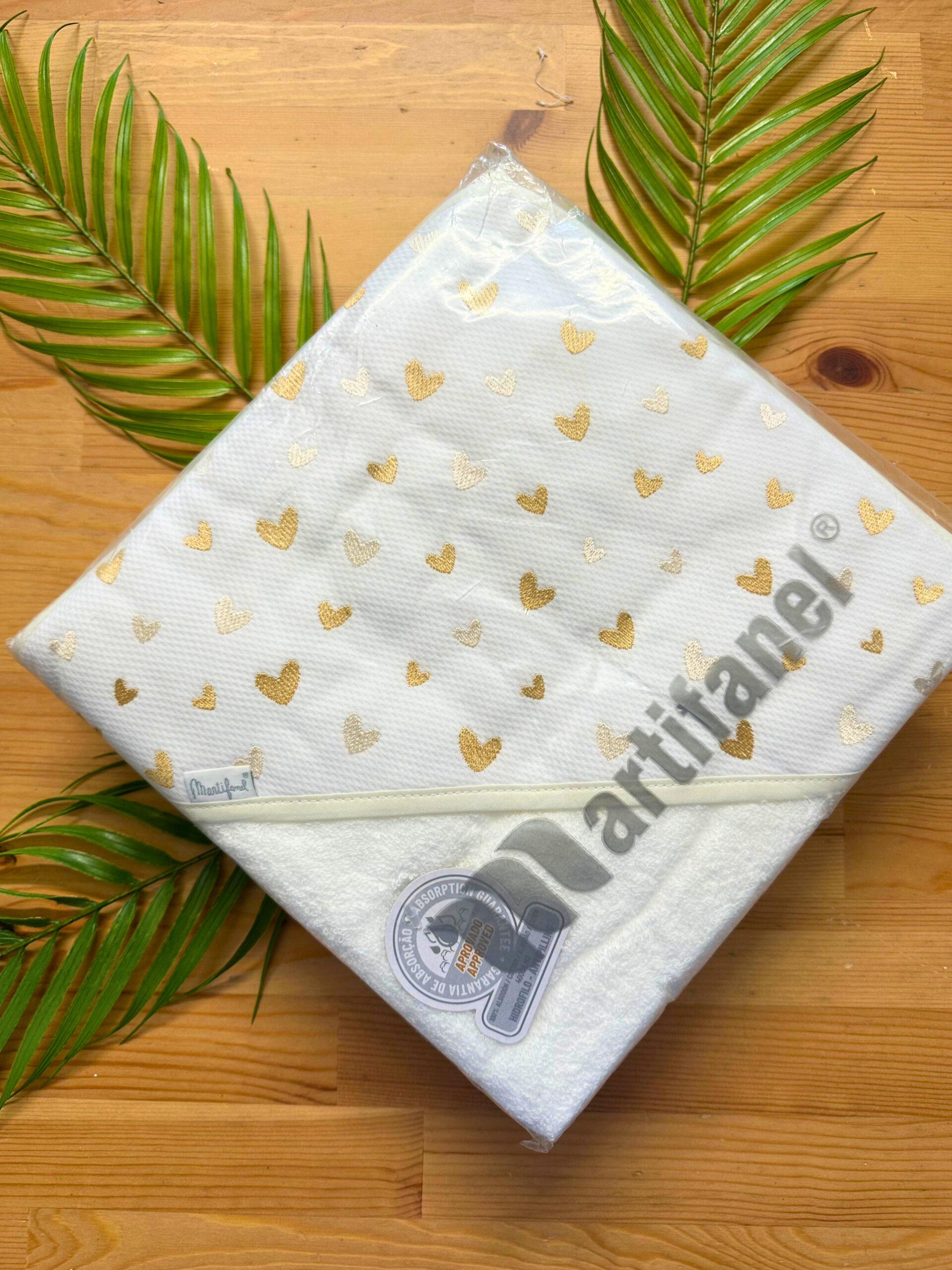 Toalha de Banho - Corações