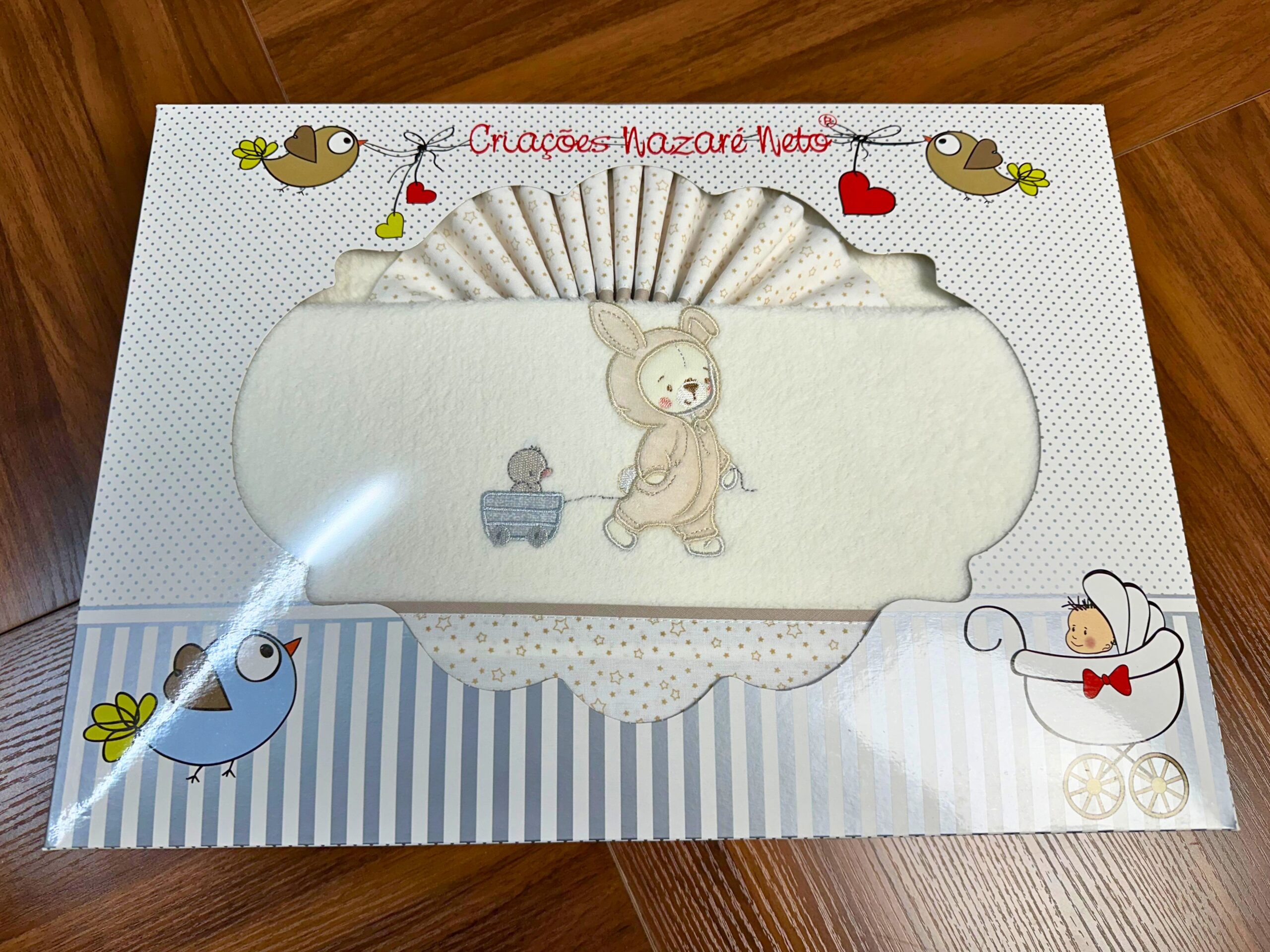 Jogo de Bebé de Coralina - Coelhinho com Carrinho