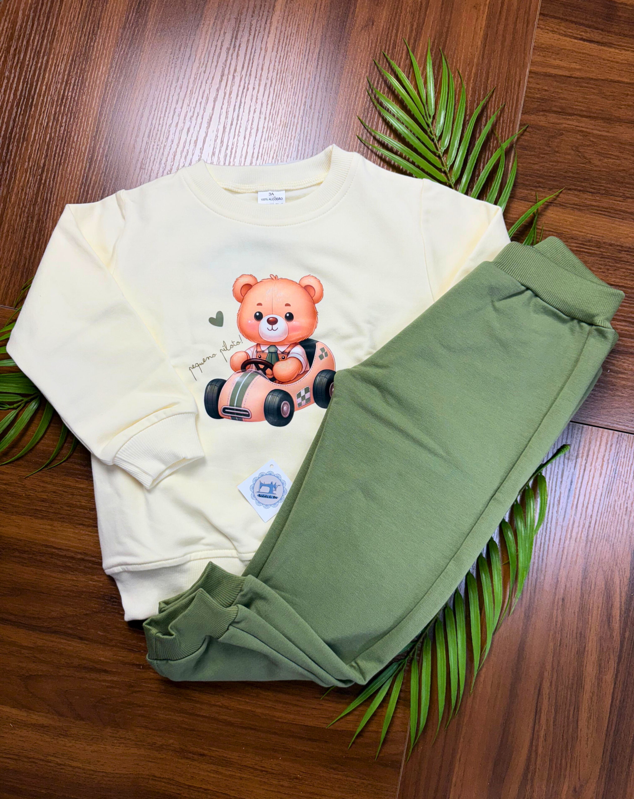 Fato de Treino Ursinho no Carro