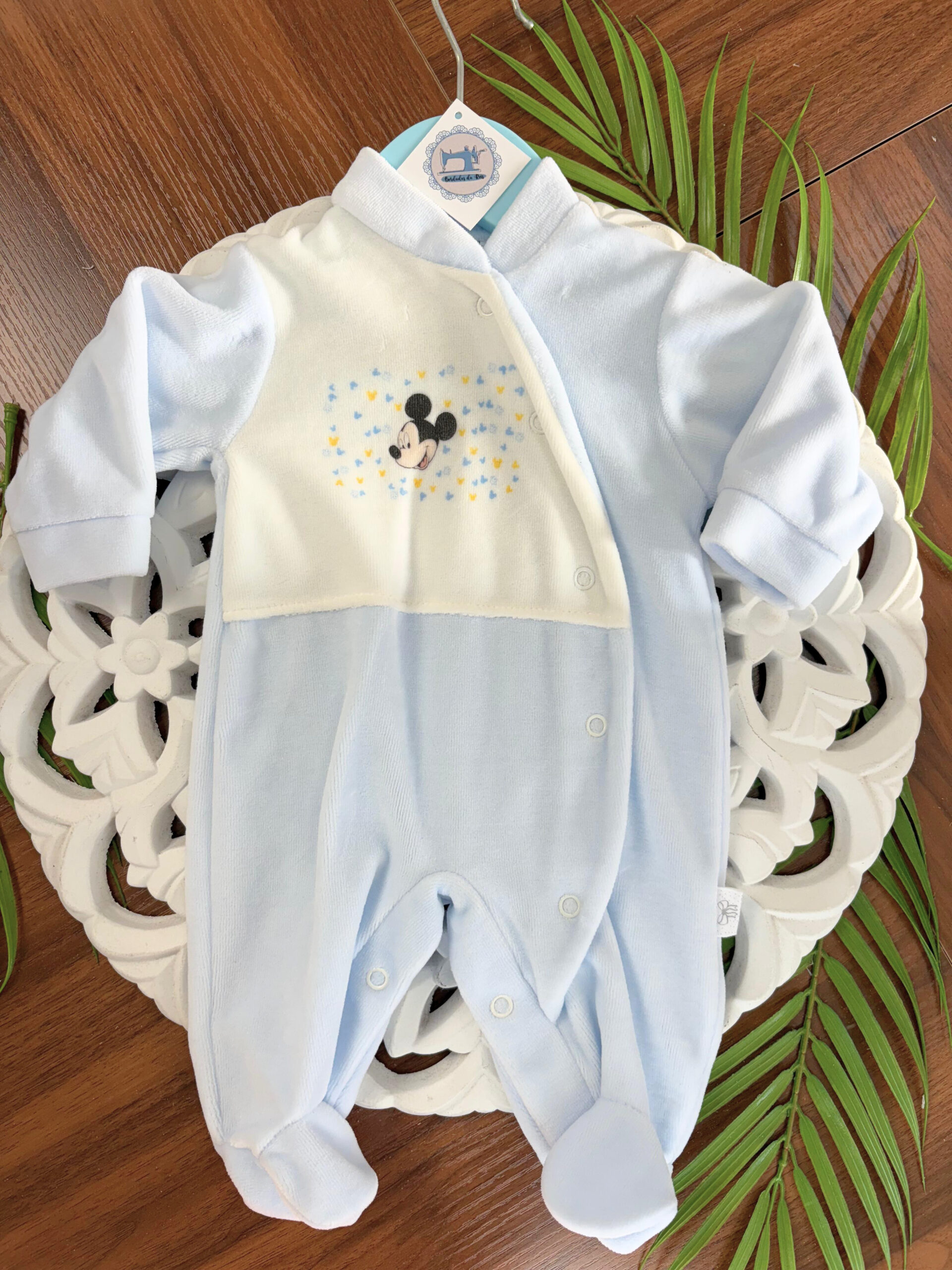 Babygrow de Veludo Mickey Digital