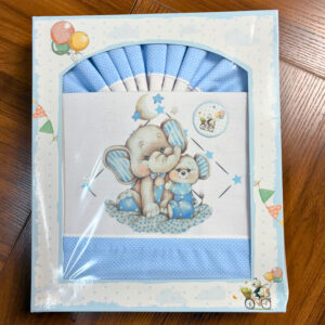 Jogo de Bebé de Algodão - Elefante Digital