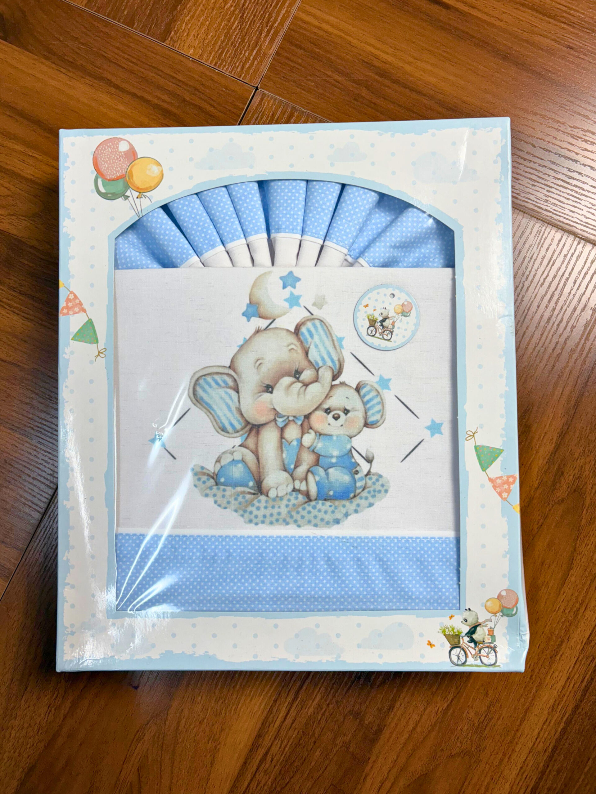 Jogo de Bebé de Algodão - Elefante Digital