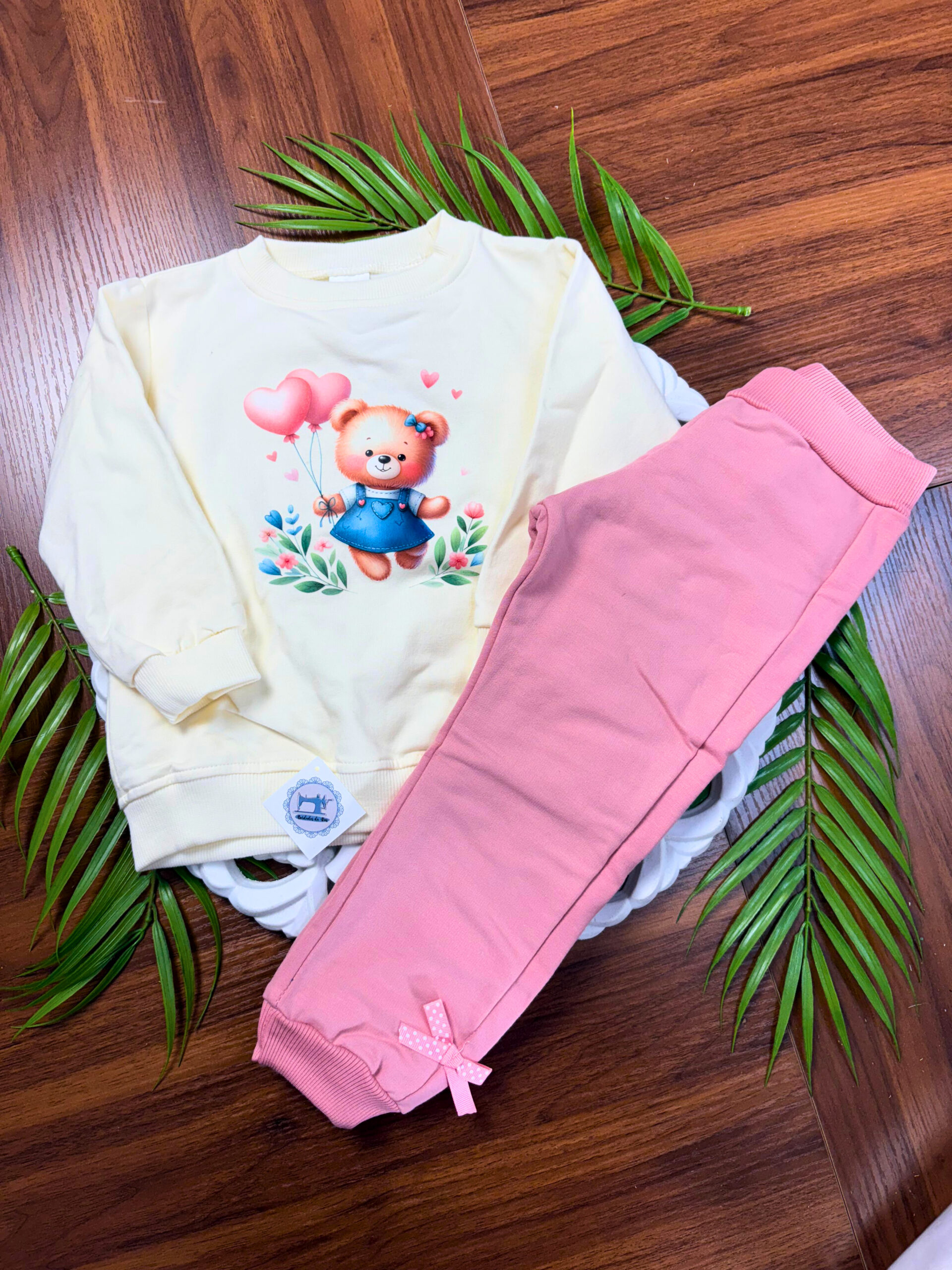 Fato de treino Ursinha com Balões