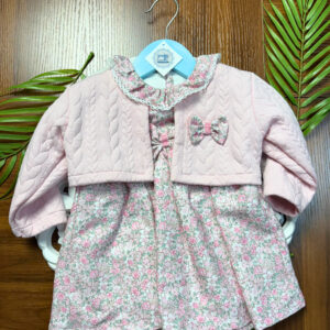 Vestido Floral com Bolero