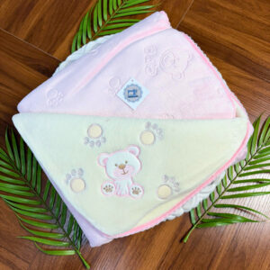 Manta de Coralina Pipoca - Ursita