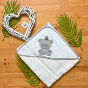 Toalha de Banho - Ursinho com Gorro