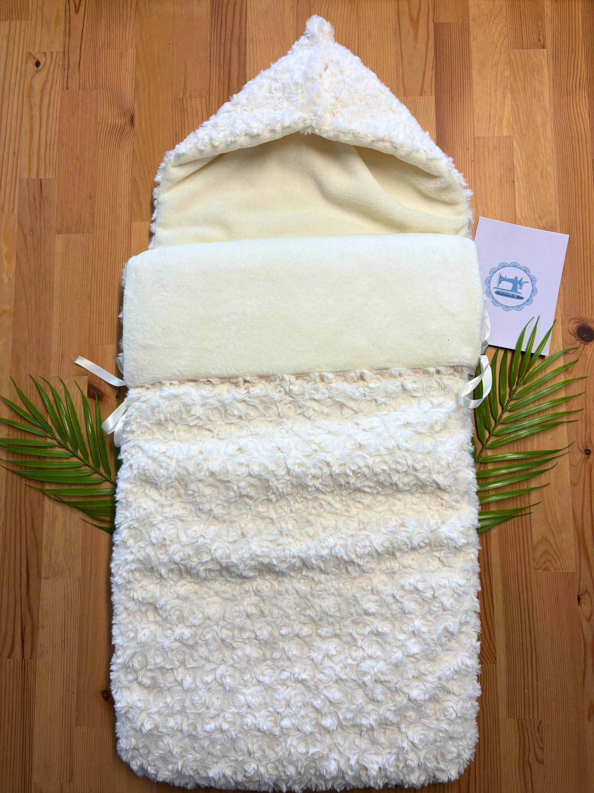 Saco de Ovo de Bebé Rosas