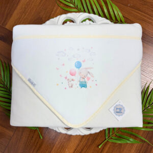 Manta de Verão Coelhinho com Balão