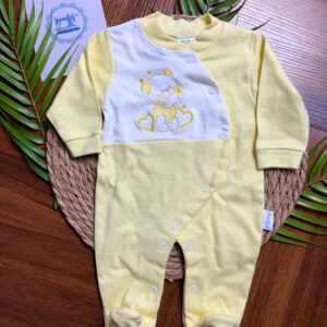 Babygrow de Algodão Ursinho Corações