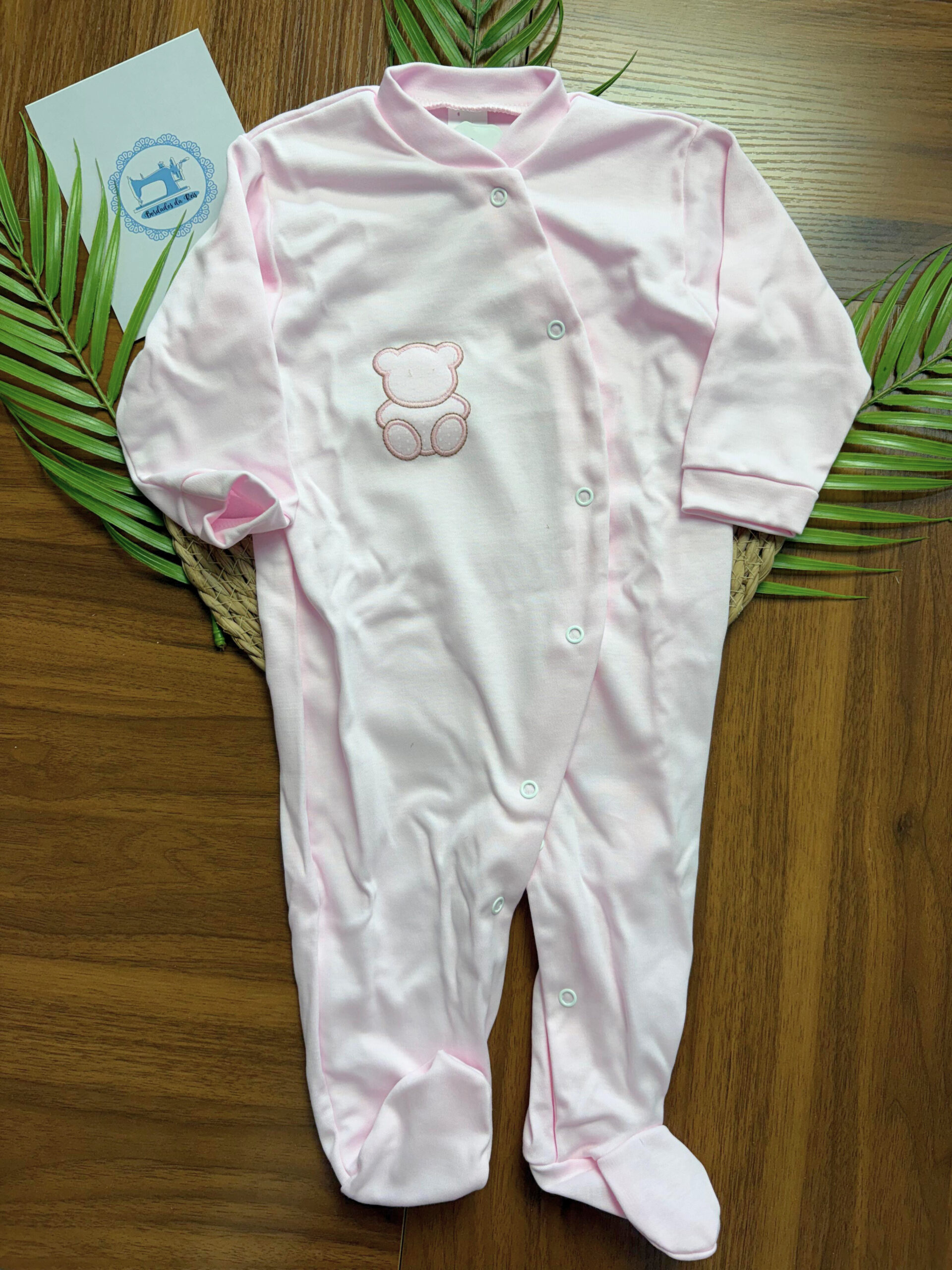 Babygrow de Algodão Ursito