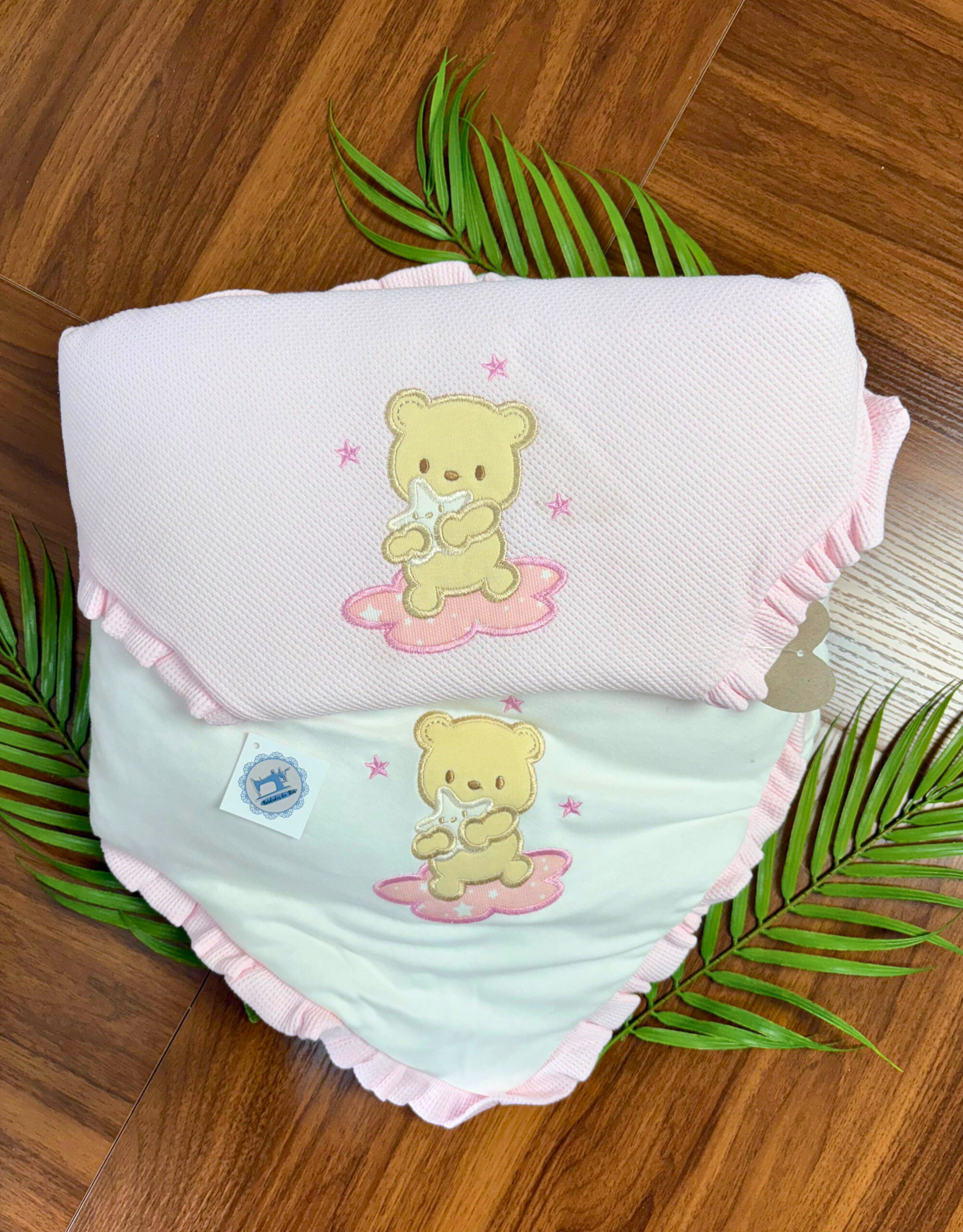 Manta de Verão Ursinho Estrela