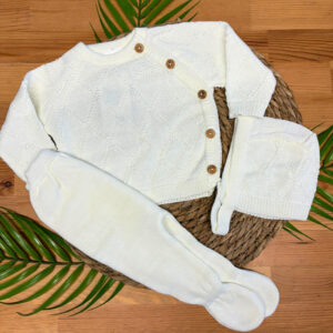 Conjunto de 3 Peças em Malha Simples