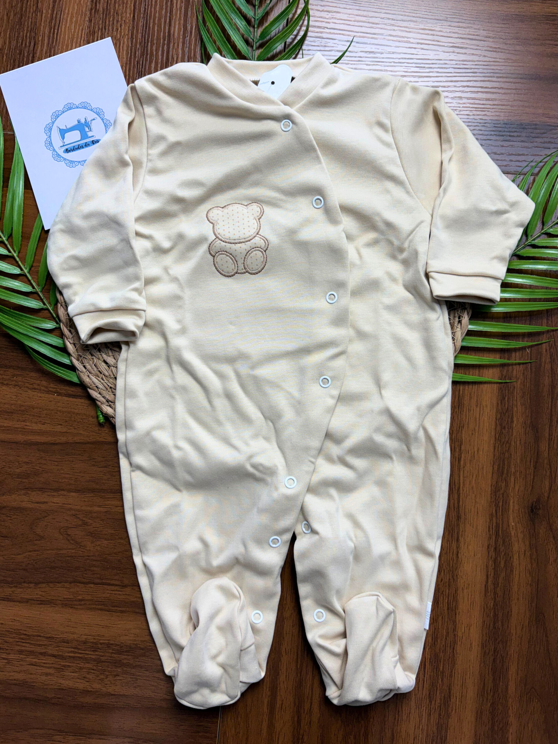 Babygrow de Algodão Ursito