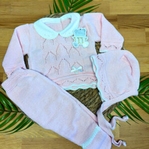 Conjunto de 3 Peças em Malha