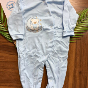 Babygrow de Algodão Ursinho na Lua