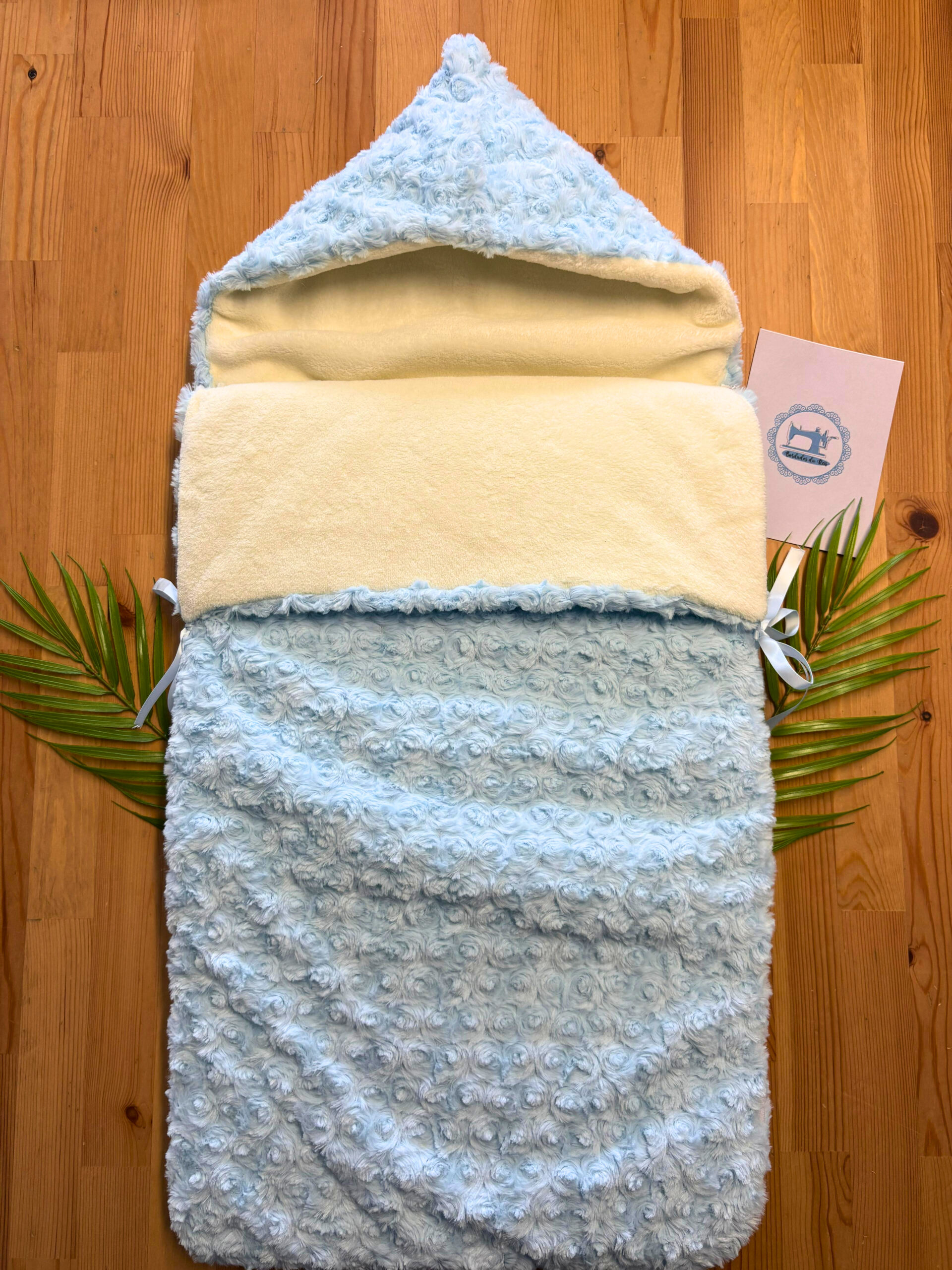 Saco de Ovo de Bebé Rosas