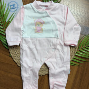 Babygrow de Algodão Urso Digital