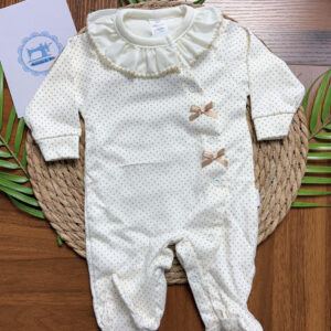 Babygrow de Algodão Pintinhas